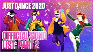 Just Dance 2020: Official Song List - Part 2 | Ubisoft [US]