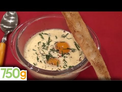 Recette d'Oeuf cocotte à la crème - 750g