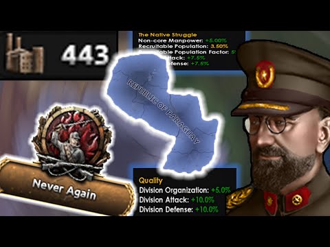 The SECRET Paraguay path in HOI4 En Unión y Libertad