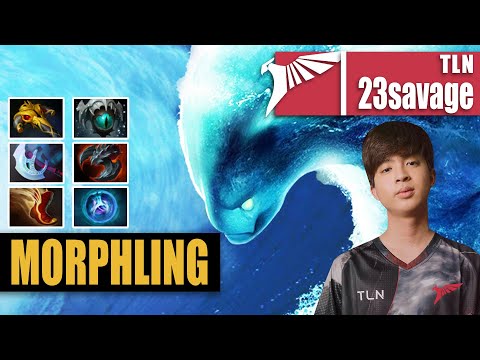 Morphling Safelane | TLN.23savage | 7.31D IMBA BUILD 19 KILLS MORPHLING | 7.31d Gameplay Highlights