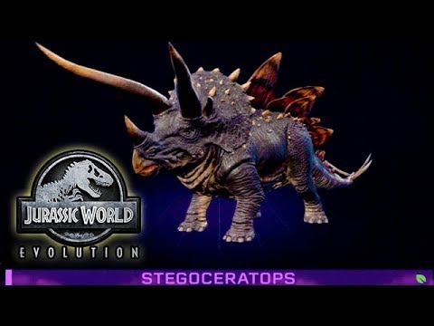 NEW STEGOCERATOPS HYBRID (JURASSIC WORLD EVO)