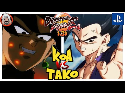 DBFZ KOA vs Tako (GokuBlack, Gohan, GokuSSJ) Vs (GokuSSB, Zamasu, Gohan) Ver 1.31