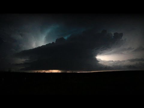 MONSTER NIGHT TORNADO AND INCREDIBLE LIGHTNING - TURKEY, TX - 05/23/16