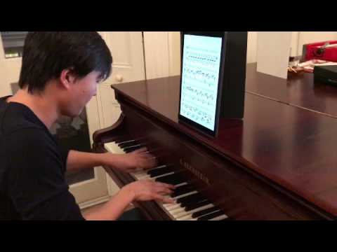 The "nose page-turning" technique 👃