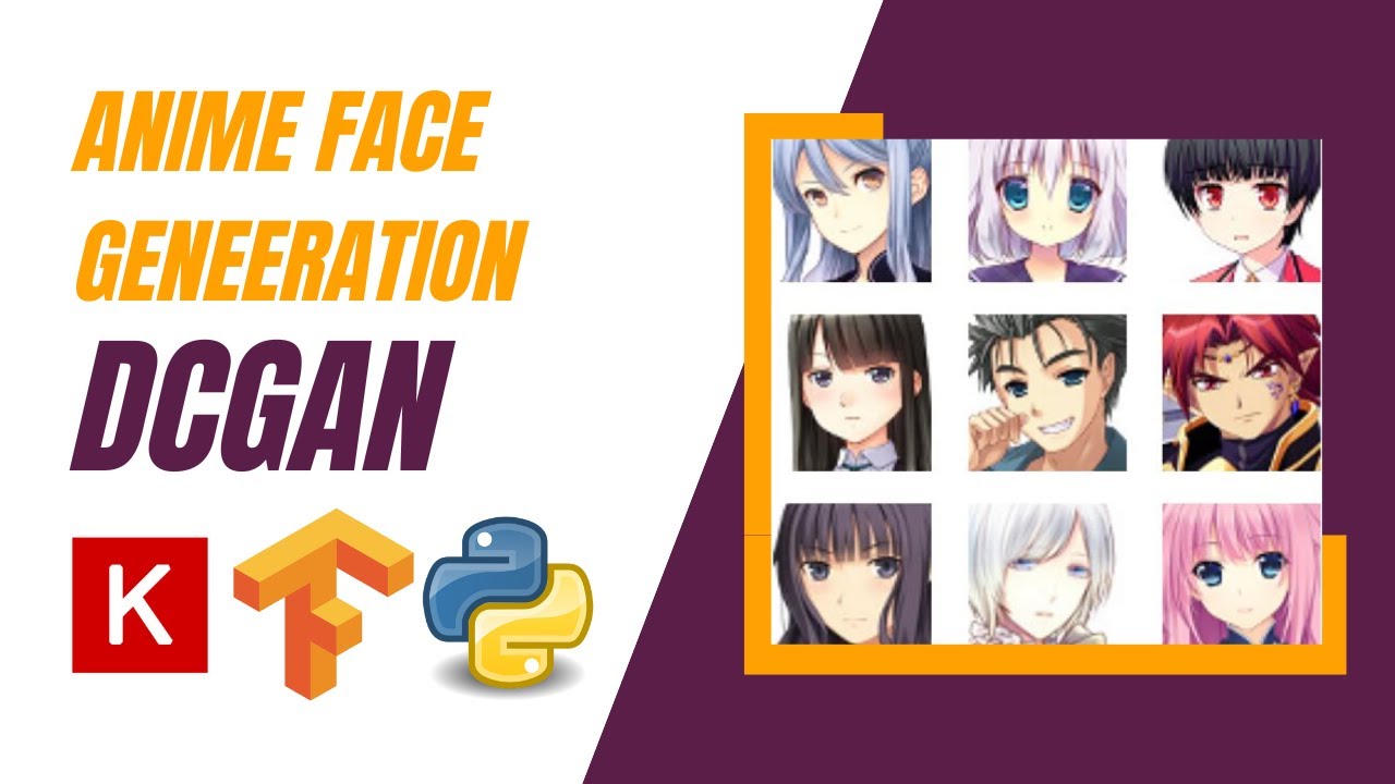Anime Face Generation using DCGAN | Keras Tensorflow | Deep Learning | Python
