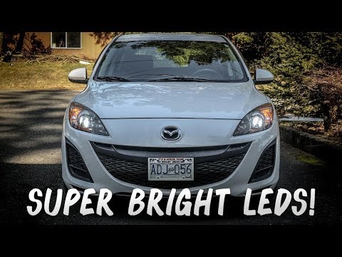 Mazda 3 LED Headlight EASY Install!