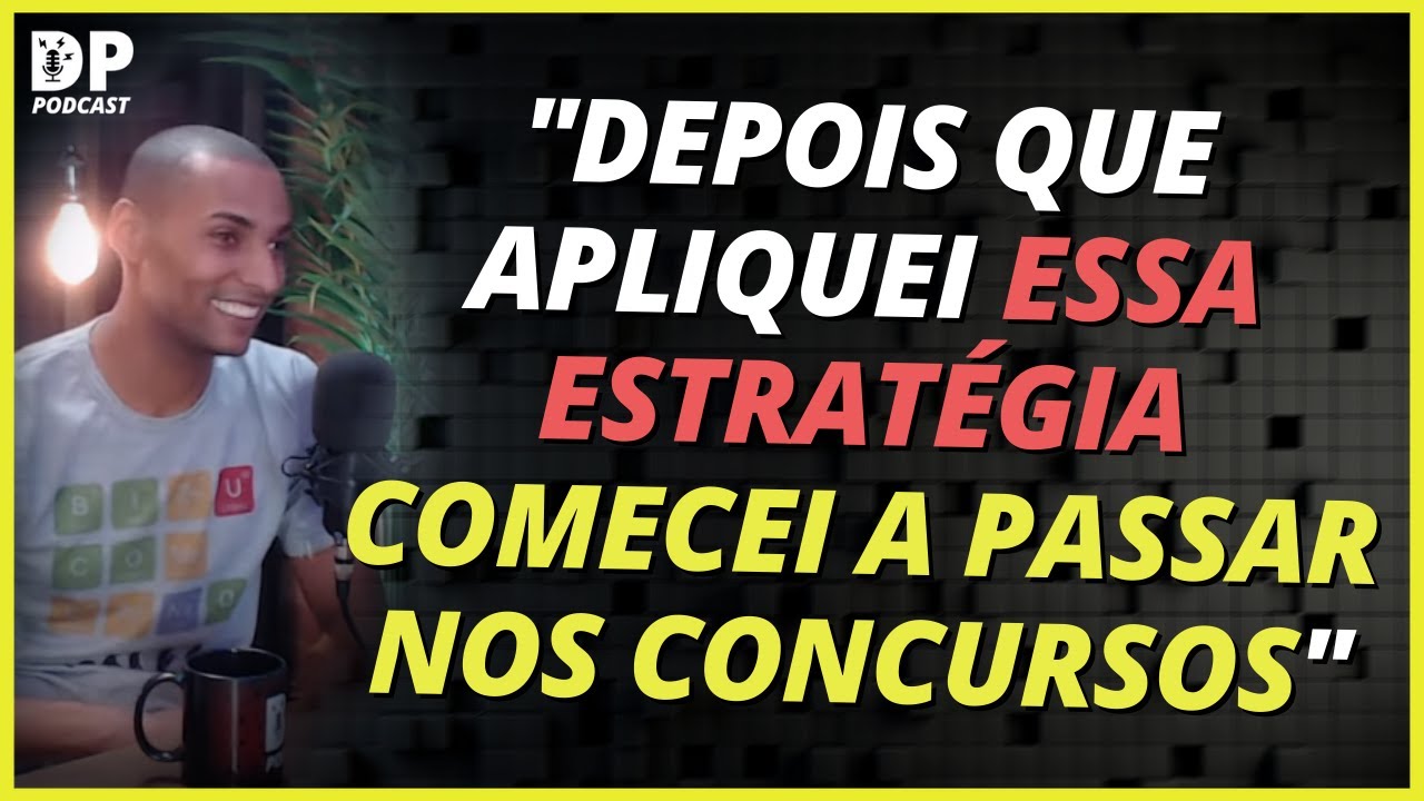O QUE VAGNÃO FEZ PARA ATINGIR A PRIMEIRA APROVAÇÃO EM CONCURSO PÚBLICO