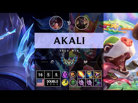 Akali Mid vs Kled - NA Challenger Patch 14.13