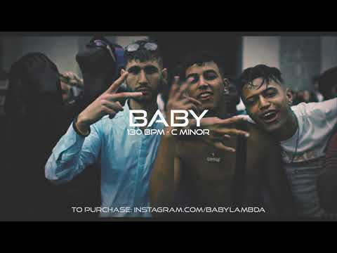 Baby Gang x Morad x Capo Plaza Type Beat - "BABY" | Hard Trapeton Instrumental | @babylambda - 2022