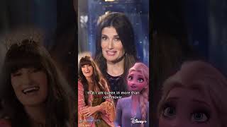 Idina Menzel on how it feels to be Queen of two movie kingdoms