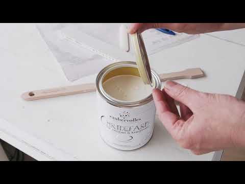 basics IV: Farbdosen öffnen ★ shabby chic ★ kreidefarbe möbel ★ DIY ★ zaubervolles.ch