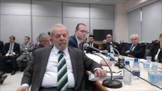 Se você ainda não viu o depoimento de Lula ao Juiz Sérgio Moro, veja agora.