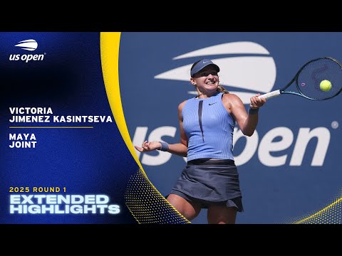 Victoria Jimenez Kasintseva vs. Maya Joint Extended Highlights | 2025 US Open Round 1