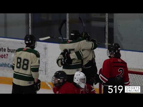 Hespeler Minor Hockey (Juvenile A) - Ingersoll Express vs Hespeler Shamrocks