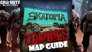 Skatopia - BO3 Zombies Custom Map Guide (Easter eggs, Map Breakdown, Tips, and more!)