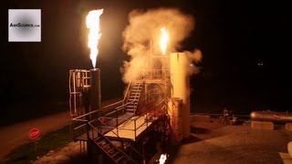 Simulation Firefighting - Oil Refinery Explosion at Muscatatuck Urban Training Center