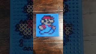 Mario Perler Beads #shorts #perlerbeads #nintendo
