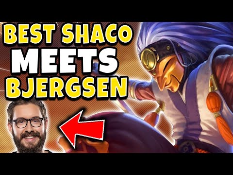 #1 SHACO WORLD + BJERGSEN = FREE WINS! (PERFECT DUO) - League of Legends
