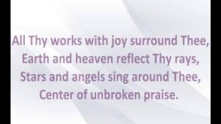 Joyful, Joyful We Adore Thee with Lyrics by Collin Raye