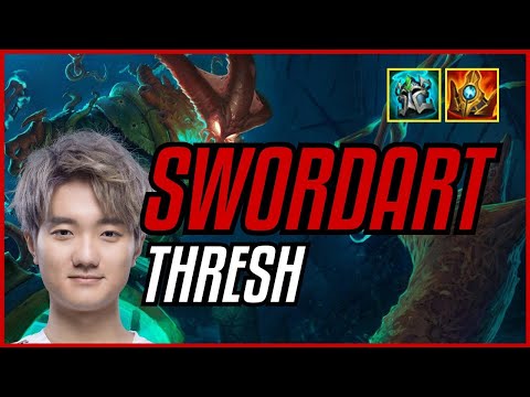 SWORDART - THRESH vs KARMA SUPPORT - NA CHALLENGER - PATCH 11.11