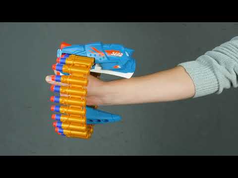 Пистолет бластер 30 патронов, в ассортименте (AK 9278 A)