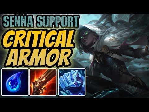CRIT ICEBORN GAUNTLET SUPPORT SENNA BUILD | Senna support gameplay | LOL WILD RIFT