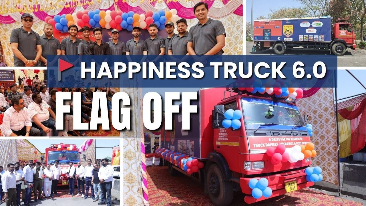 🚩 Happiness Truck 6.0 Flag Off | Celebrating Drivers, Mechanics & Fleet Heroes Across India! 🇮🇳🚚