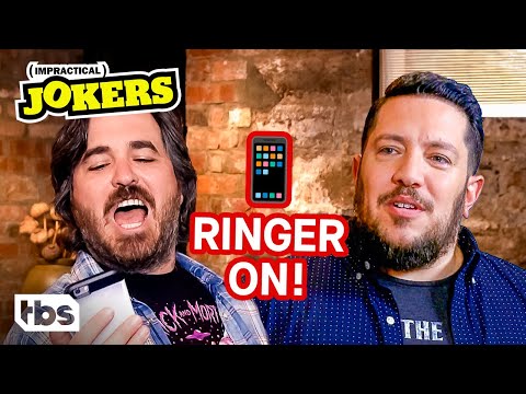 Sal’s Phone Rings Over and Over at a Serious Author Event as a Punishment | Impractical Jokers | TBS