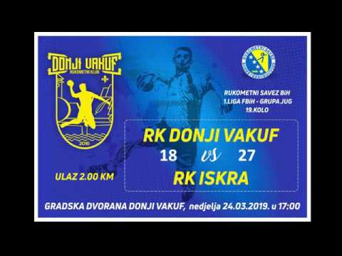 HIGHLIGHTS  RK Donji Vakuf - RK Iskra