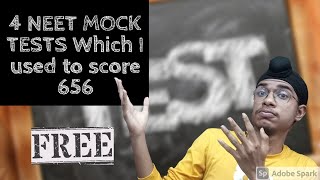 Best mock test for NEET | FREE TEST series for NEET | Best test series for NEET | Free mock test