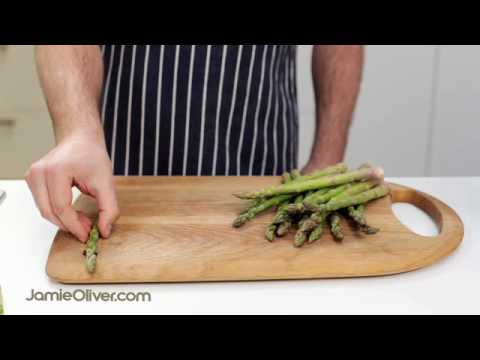 How to prepare asparagus: Pete Begg