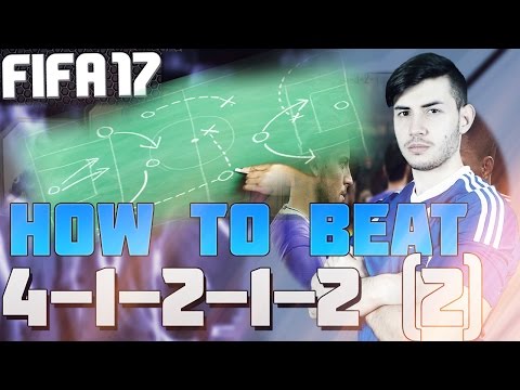 FIFA 17 HOW TO BEAT THE 4-1-2-1-2 (2) - THE BEST FORMATION, INSTRUCTIONS & TACTICS - IN-DEPTH GUIDE