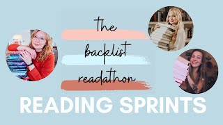 READING SPRINTS 8pm EST | The Backlist Readathon