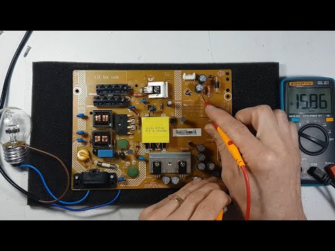 Televizorul nu porneste nu are stand-by Repara sursa alimentare Tv LG