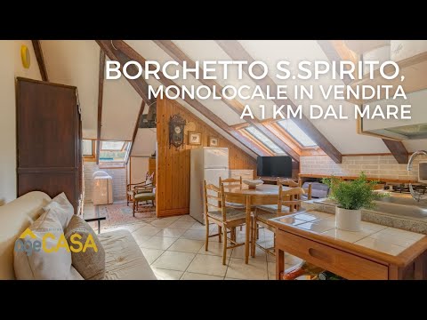 MONOLOCALE AL CONFINE CON LOANO CON POSSIBILITà BOX