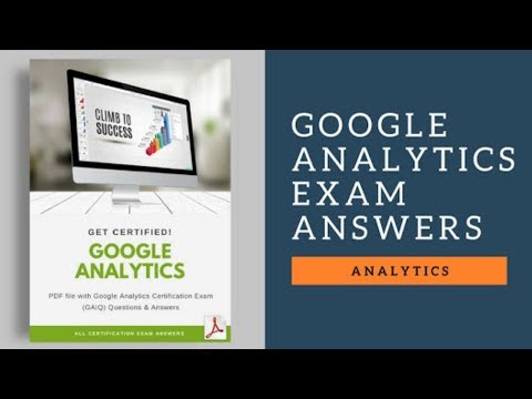 Google Analytics Certification Exam Questions and Answers 2019