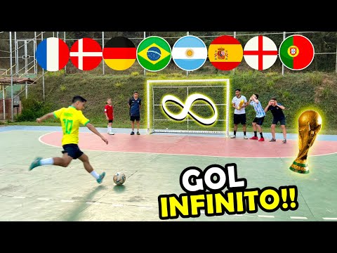 INFINITE GOAL CHALLENGE WORTH THE 2022 WORLD CUP CUP! ‹ Rikinho ›