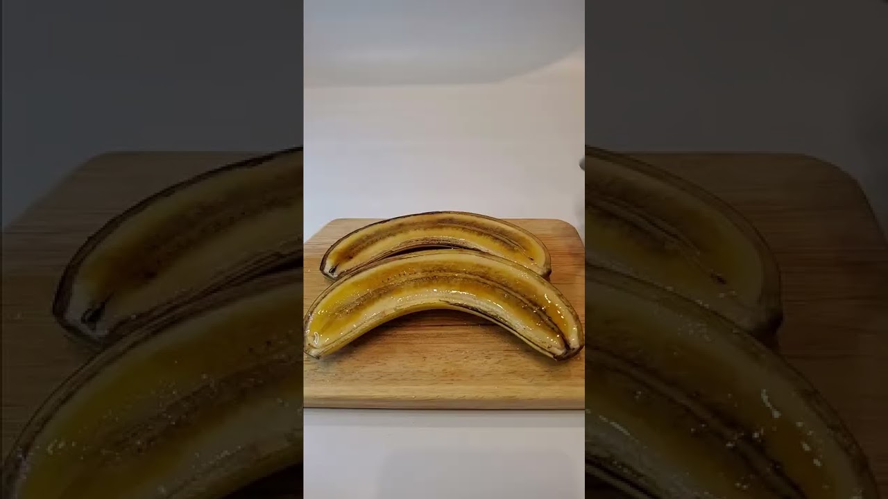 バナナブリュレを作ってみました!!!!