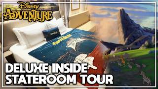 Deluxe Inside Stateroom Tour - Disney Adventure from Disney Cruise Line