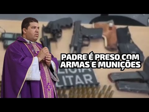 Padre de Pernambuco é preso com armas e munições durante blitz na Paraíba