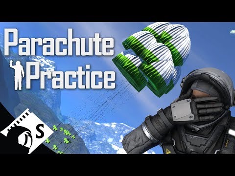 Space Engineers Tutorial: Parachute Practice (tips, testing and tutorials for survival)