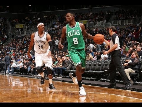 Jeff Green 12 points vs Brooklyn Nets 10/15/2013 - Highlights - Dunk on Reggie Evans