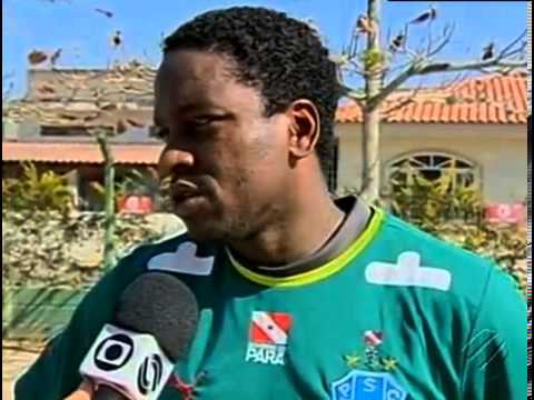 Globo Esporte 02/08/2013 - Avaí x Paysandu / Marcelo Nicácio sobre jejum de gols fora de casa