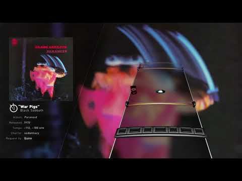 Black Sabbath - War Pigs (Drum Chart)