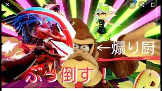 【スマブラSP】勝ちを確信した煽り厨に地獄をみせた！
