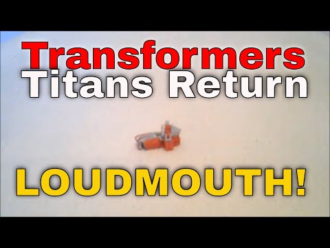 Transformers Titans Return Titan Master Loudmouth - GotBot True Review NUMBER 120