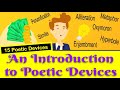 Poetic Devices An Introduction To 15 Poetic Devices