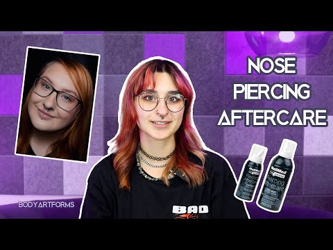 Nose Piercing Aftercare Guide