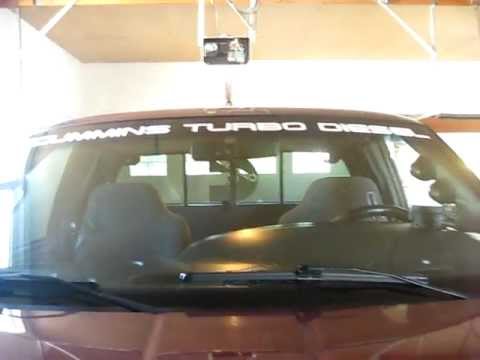 2001 Dodge cummins walk around