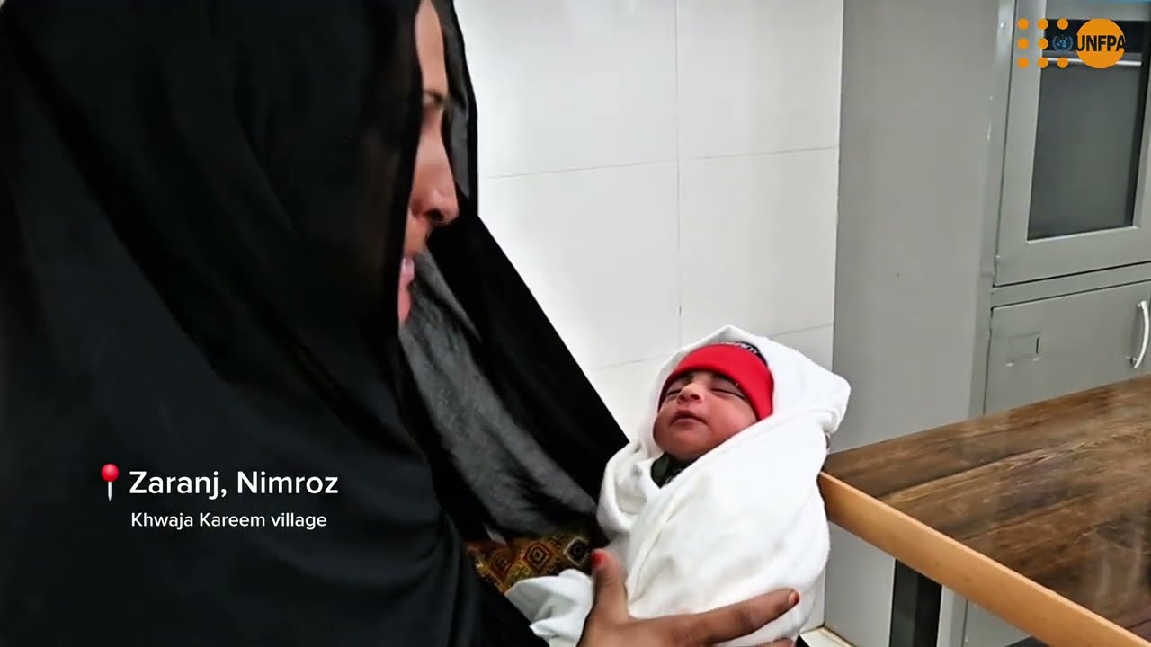 Transported on a rickshaw to a birthing center, Farida safely gives birth